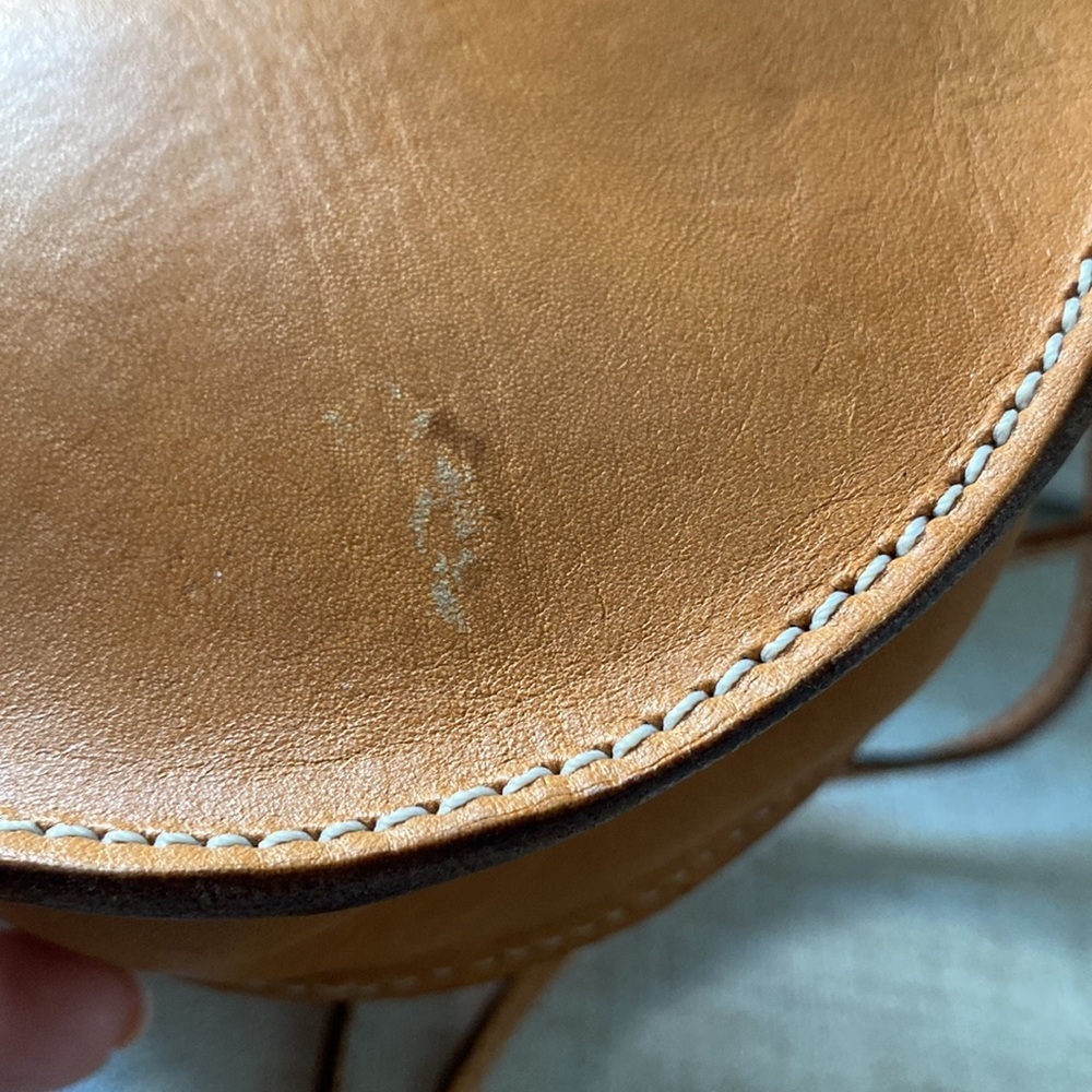 Saddle Leatherware Mini Shoulder Purse - Picture 5 of 14